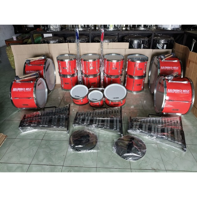 1 Unit Drumband SD Full Set Lengkap Terbatas