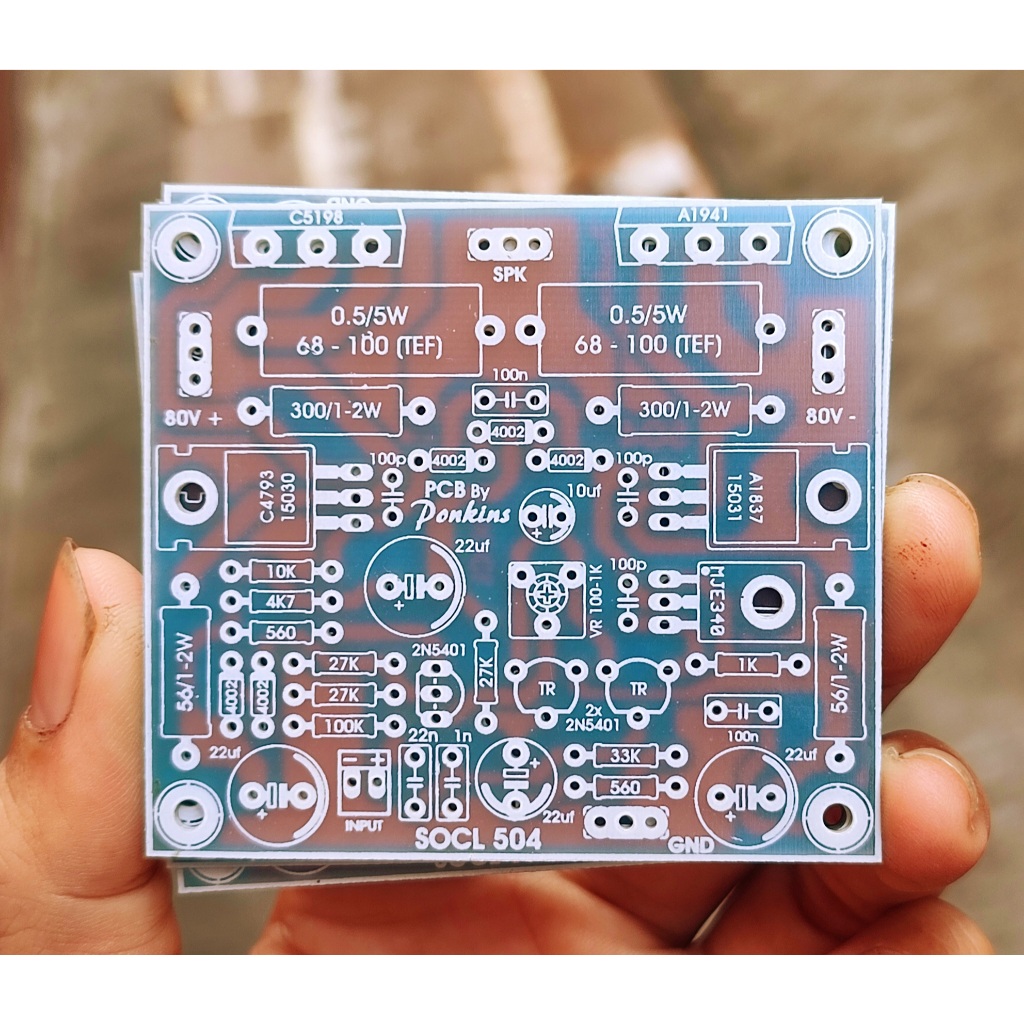 PCB SOCL 504 fiber fr4