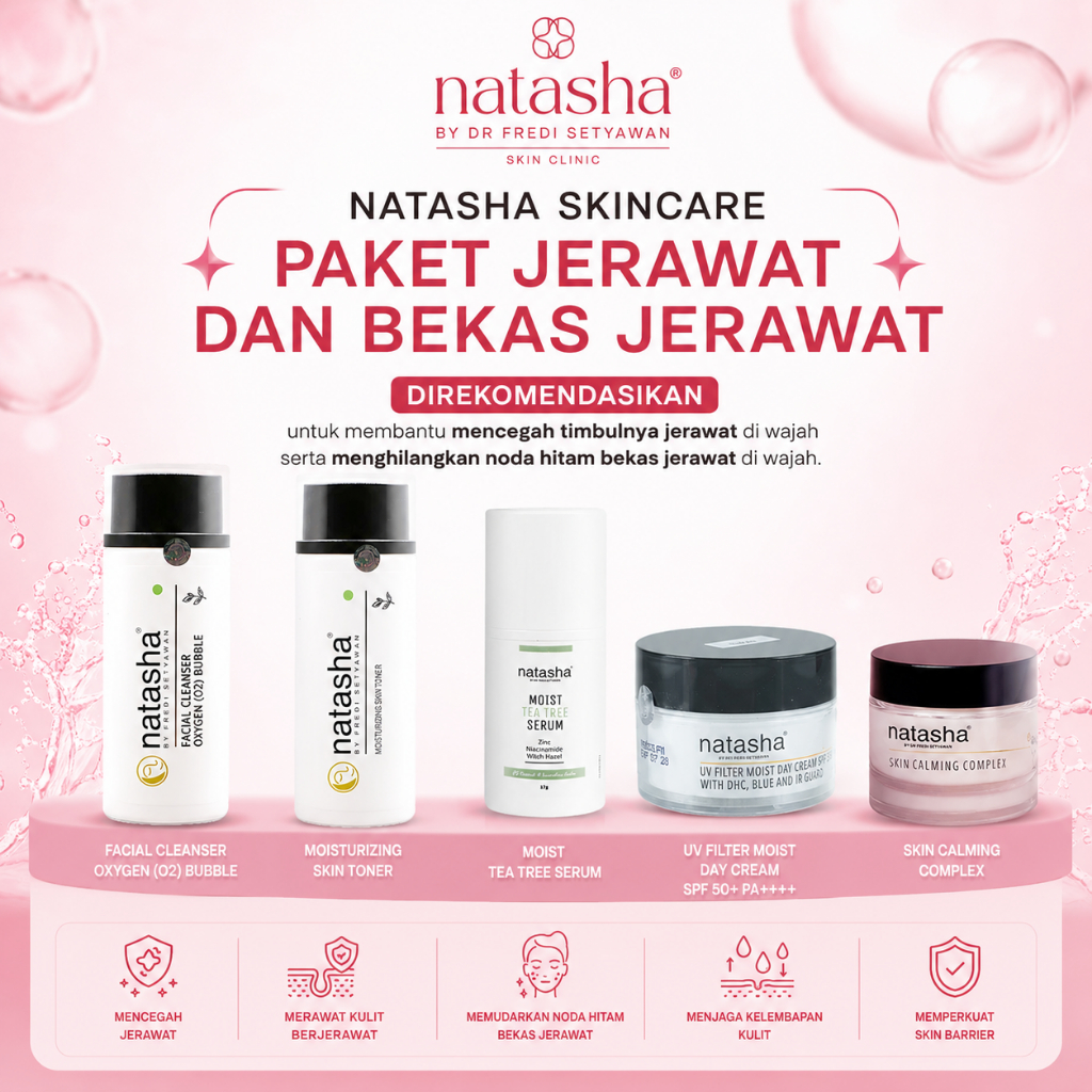 NATASHA SKINCARE PAKET JERAWAT DAN BEKAS JERAWAT