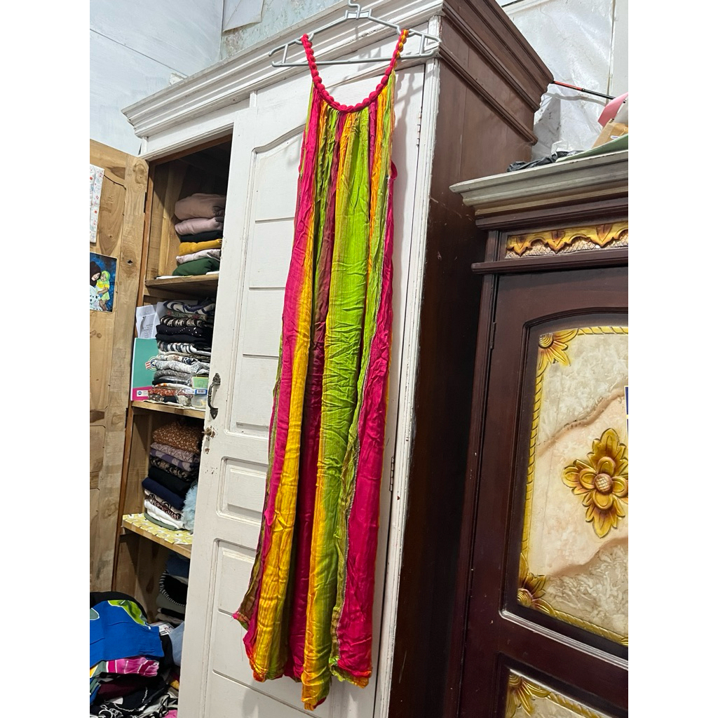 gamis pantai preloved