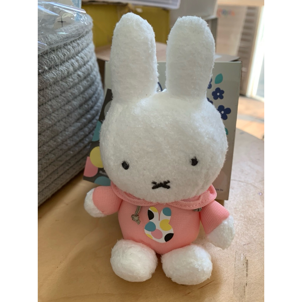 Miffy Plush Keychain Pink Hoodie Dick Bruna Japan