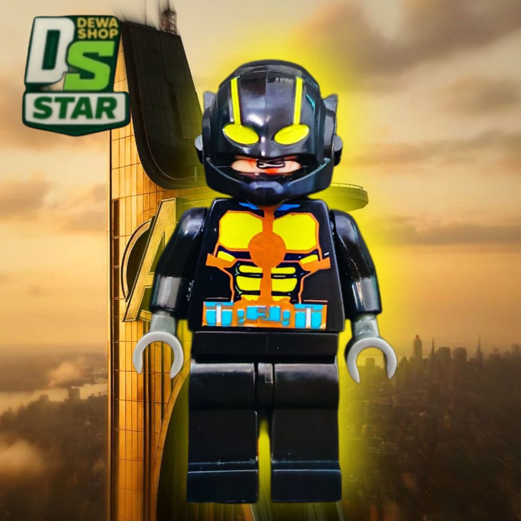Lego Ant Man Hank Pym Yellow Suit