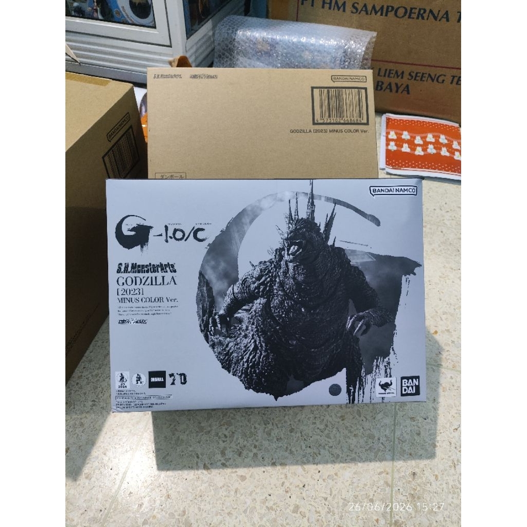 SHM Godzilla Minus one -1 Minus Color Version SHMonsterarts Ori bandai Min