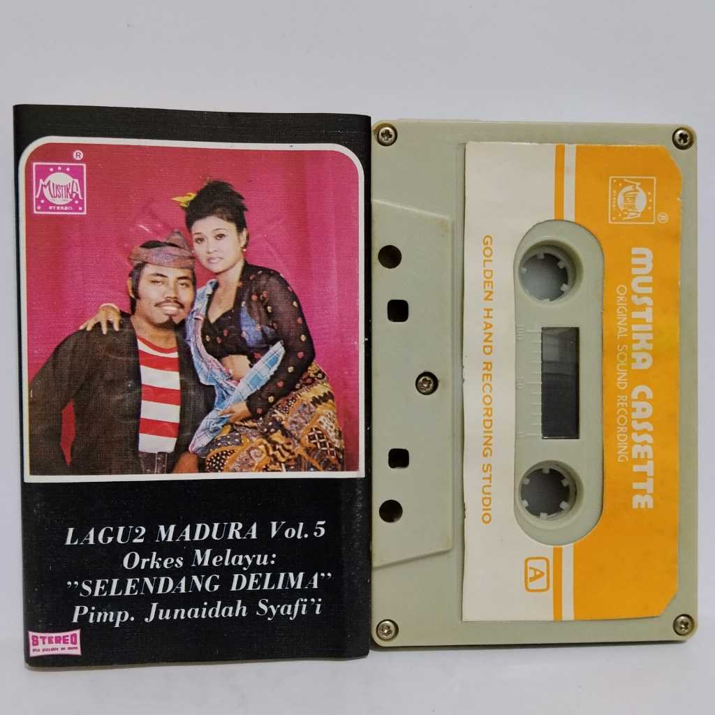 KASET PITA ORKES MELAYU SELENDANG DELIMA LAGU-LAGU MADURA VOL 5