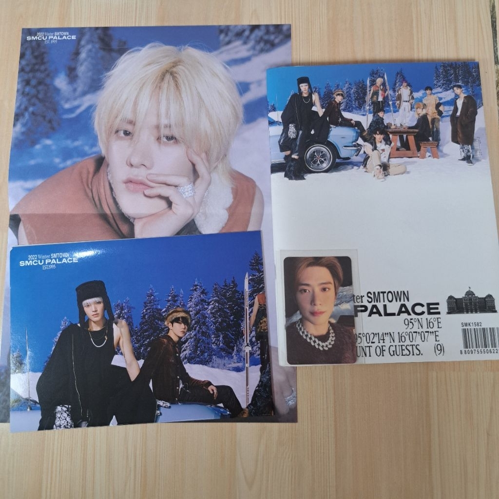 (Album + PC) NCT 127 - smtown winter album 2022 + jaehyun photocard SMCU Palace