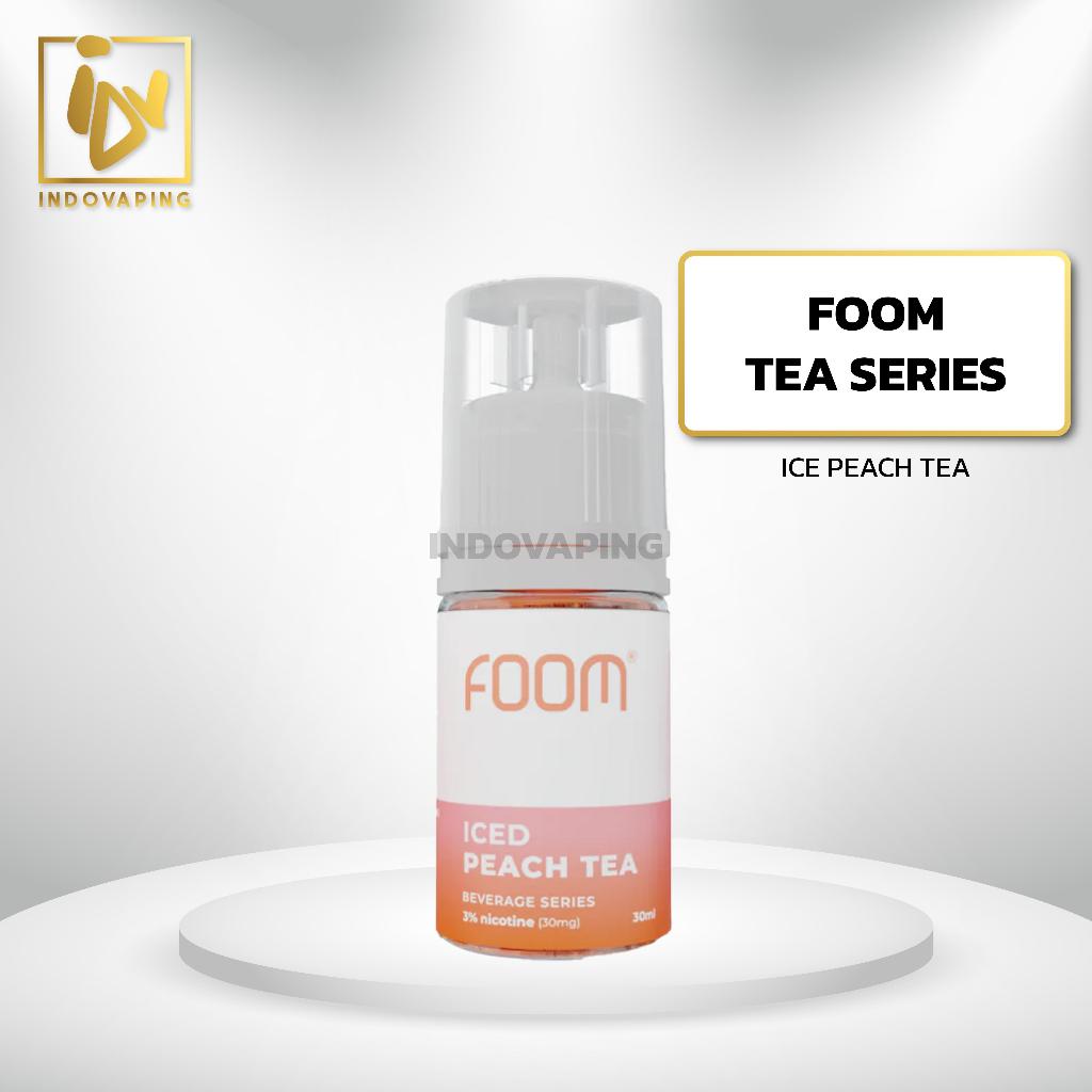 Liquid Vapor Vape - Foom Liquid 30mg 30ml Iced Peach Tea By Foom Lab