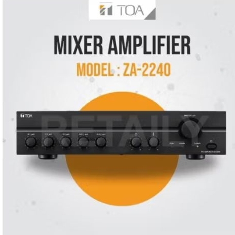 Ampli TOA Mixer power amplifier ZA 2240
