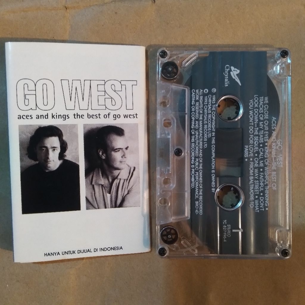 Kaset Pita Go West  Aces And Kings The Best Of Go West Original