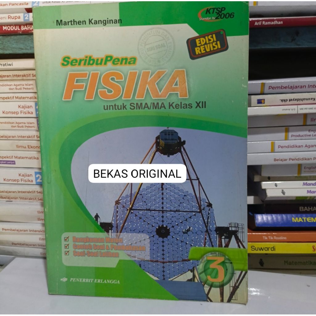 SeribuPena Fisika SMA Kelas 3 ktsp 2006 Erlangga