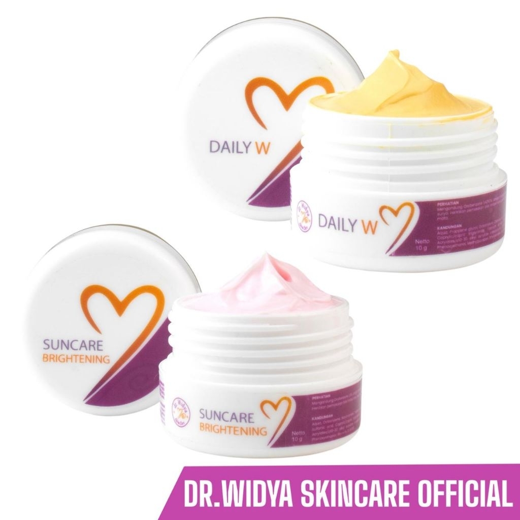 CREAM PAGI || BPOM|| daily whitening||suncare brightening|| dr.widya skincare