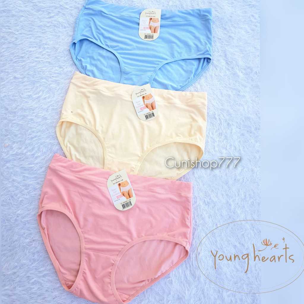 YOUNG HEARTS PANTY MIDI VISCOSE SOFT SIZE L CELANA DALAM WANITA CD 00782