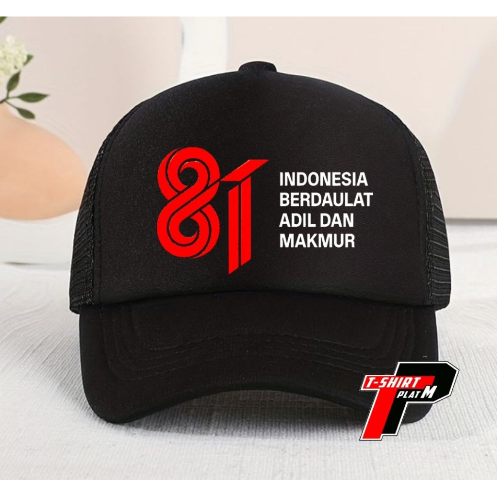 Kemerdekaan Indonesia Bisbol Topi Kemerdekaan 81 Indonesia Bisbol