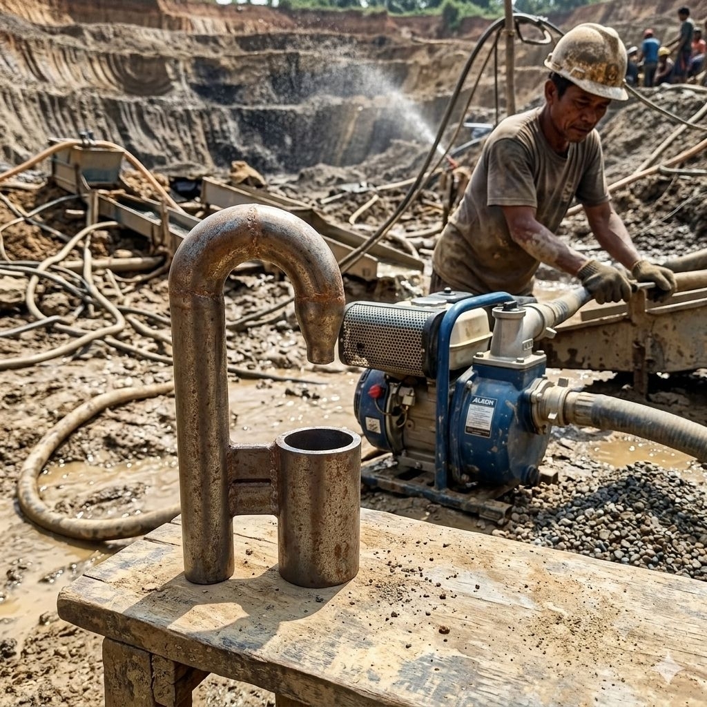 JEG DARAT U - JET TAMBANG U - JET MOLO U ALAT SEDOT MATERIAL LUMPUR