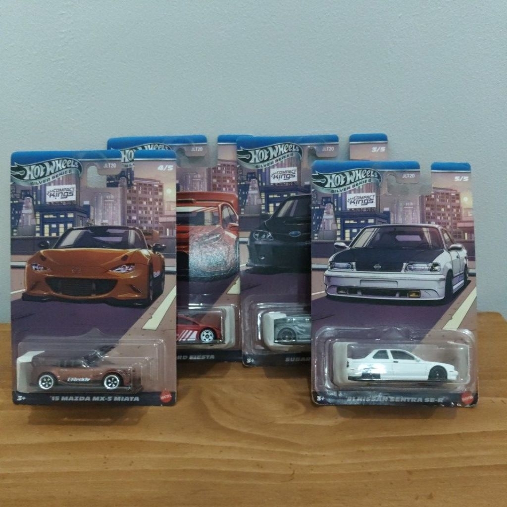 Hot Wheels Compact Kings Silver Series