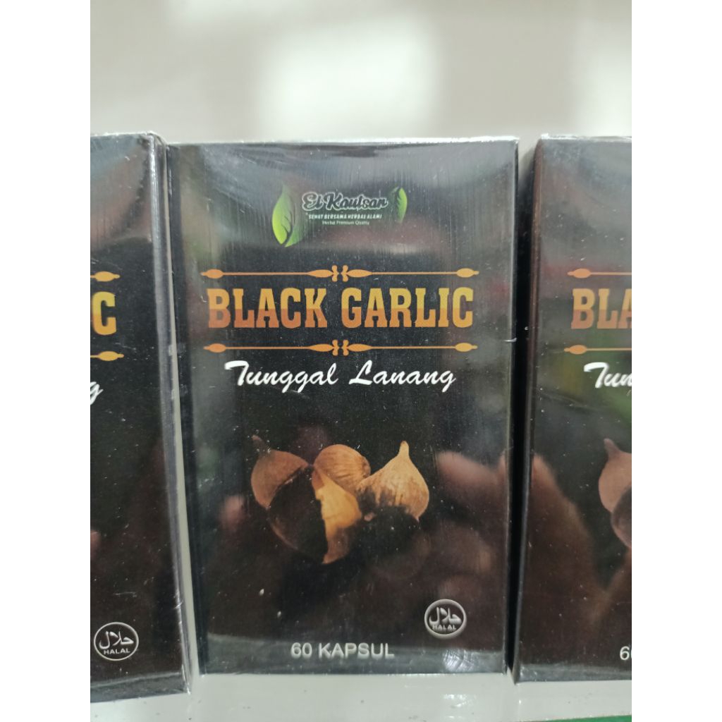 BLACK GARLIC Kapsul Ekstrak Bawang Tunggal Lanang