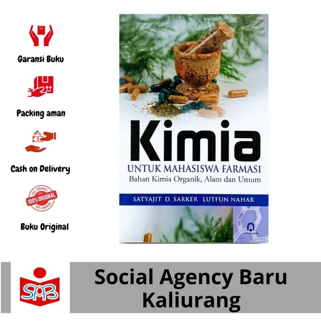Buku Kimia Untuk Mahasiswa Farmasi Bahan Kimia Organik, Alamdan Umum