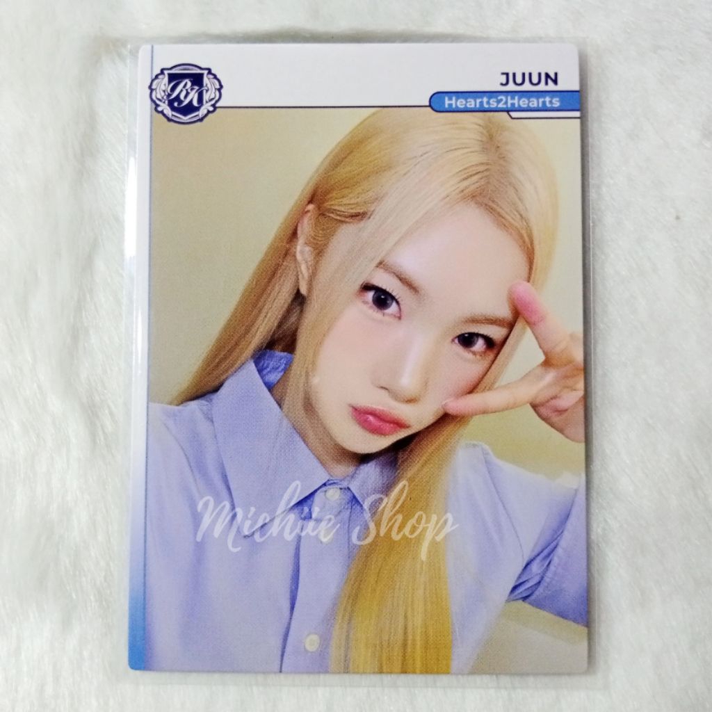 Teleca Hearts2Hearts Juun Official | Teleca Rookie Hearts2Hearts OFC