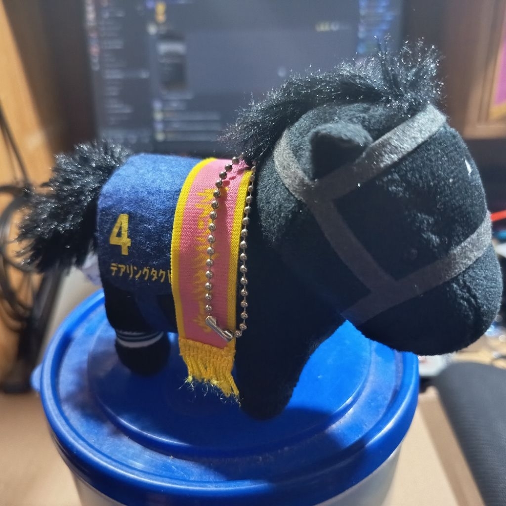 SK Japan Thoroughbred Collection Daring Tact 12cm Uma Musume Boneka Kuda