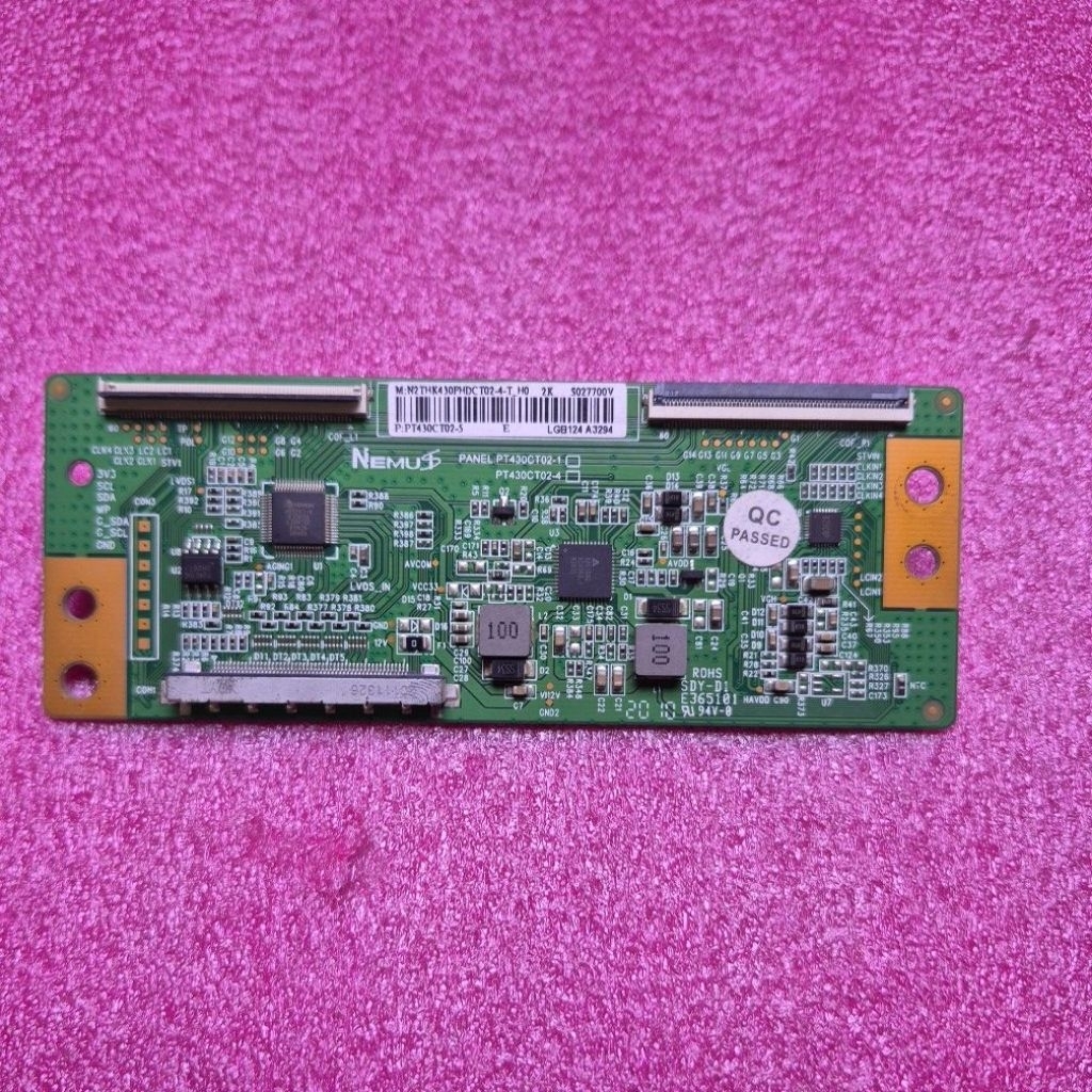 Ticon Tcon Tikon Tv Led POLYTRON PLD43BS1553 NEMUS PT430CT02-5
