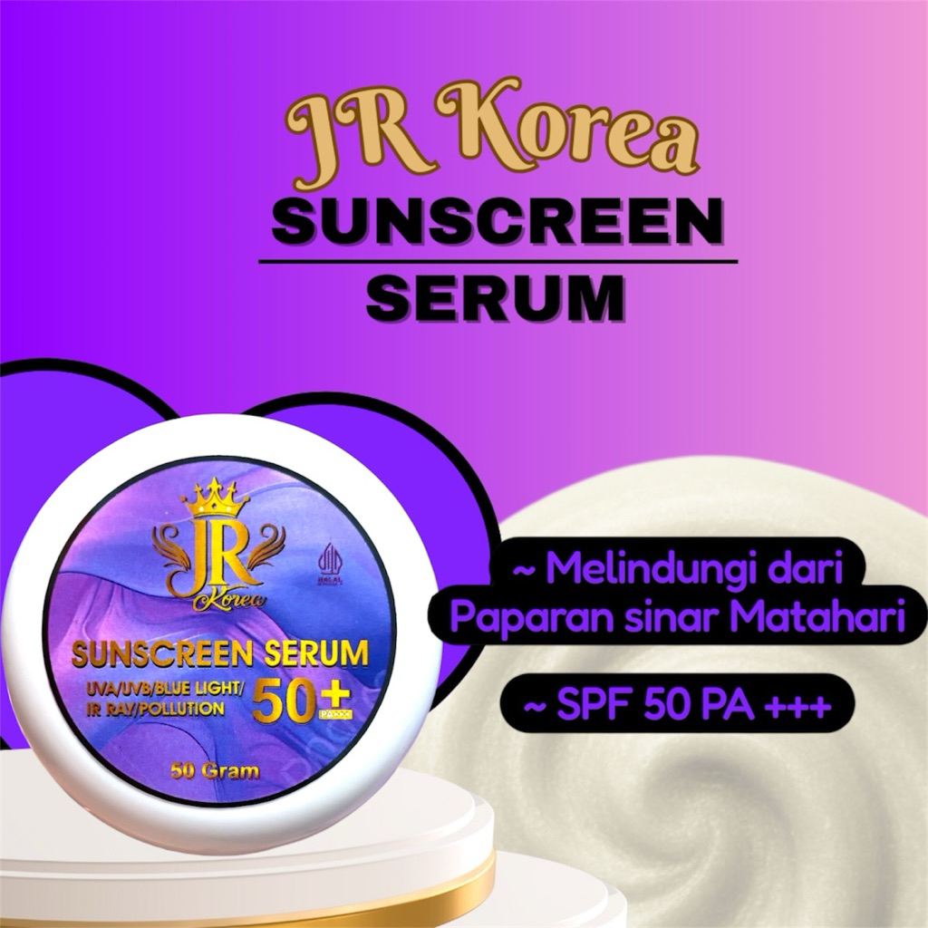 Sunscreen 3 in 1 Spf 50+++ | JR Korea.