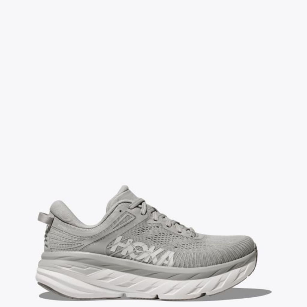 Hoka Bondi 7 Casual Harbor Mist White Men Shoes Original