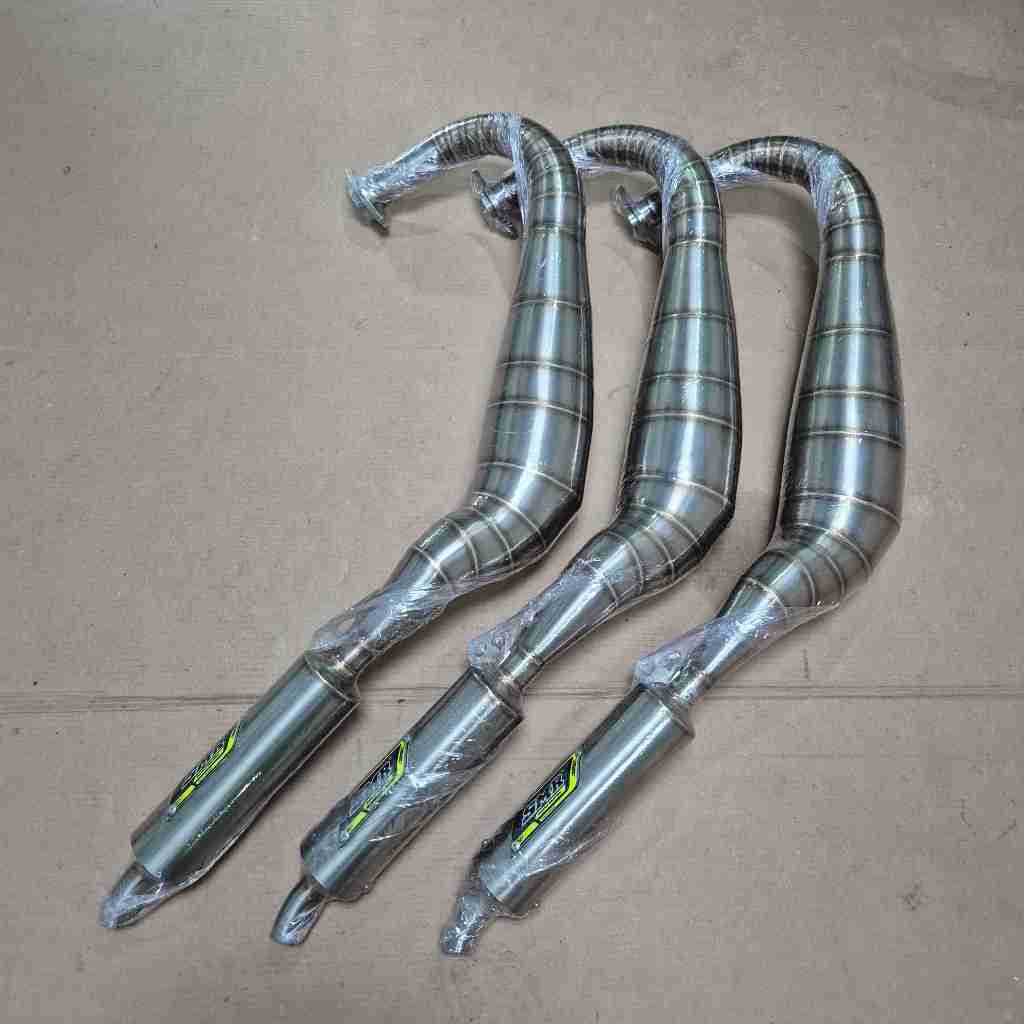 Knalpot Kolong Super Pro 91 CRG Rxking SMR Stainless