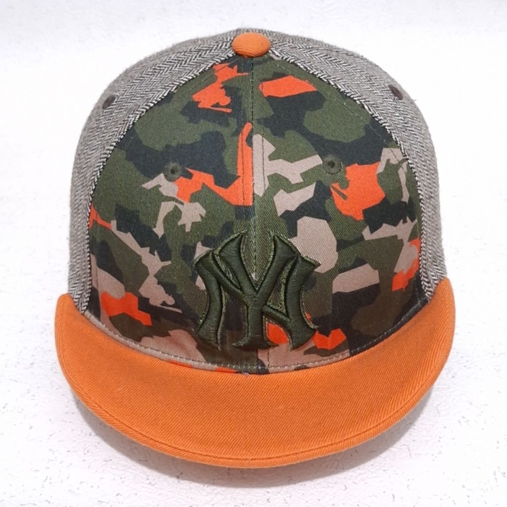 Topi Visor Pendek MLB NY YANKESS Cap Preloved Original 049