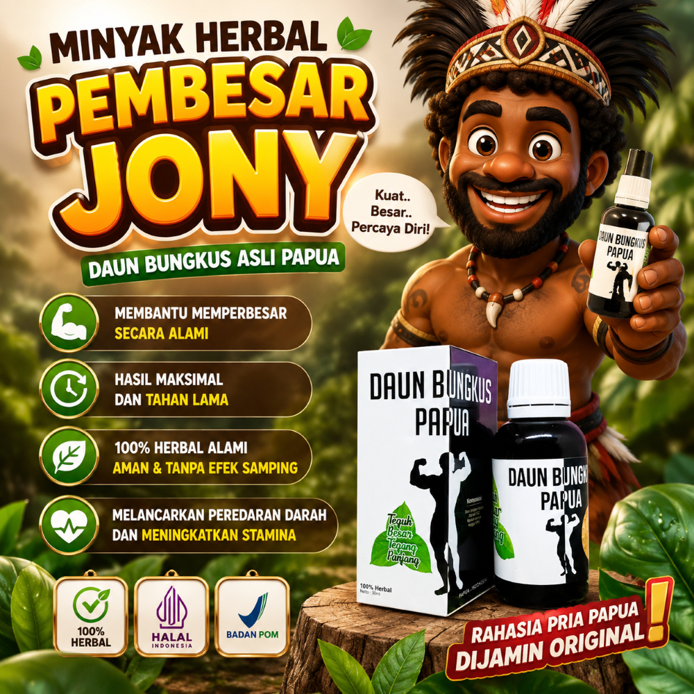 TERLARIS | Minyak Daun Bungkus Papua Original