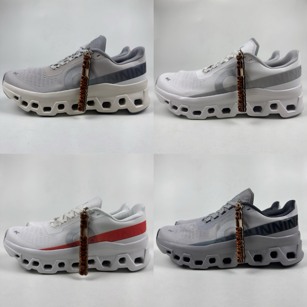 SEPATU SNEAKERS RUNNING/LARI OC MONSTER GLACIER ALLOY RUNNING WHITE GREY