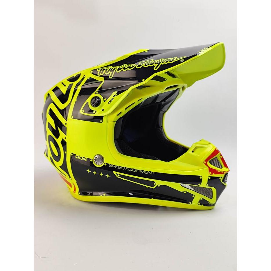 HELM TLD SE4 FACTORY YELLOW SIZE YLG HELMET TLD ANAK ORIGINAL