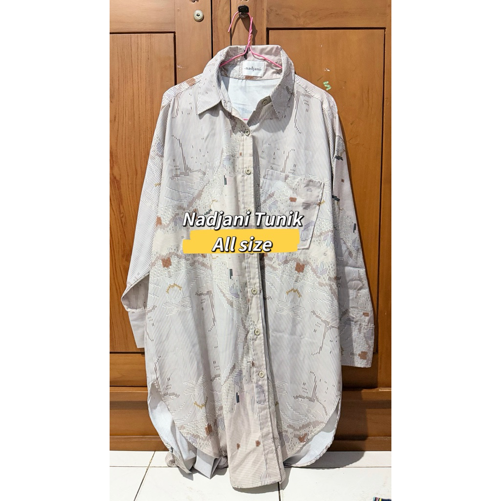 nadjani tunik nadjani shirt kemeja nadjani