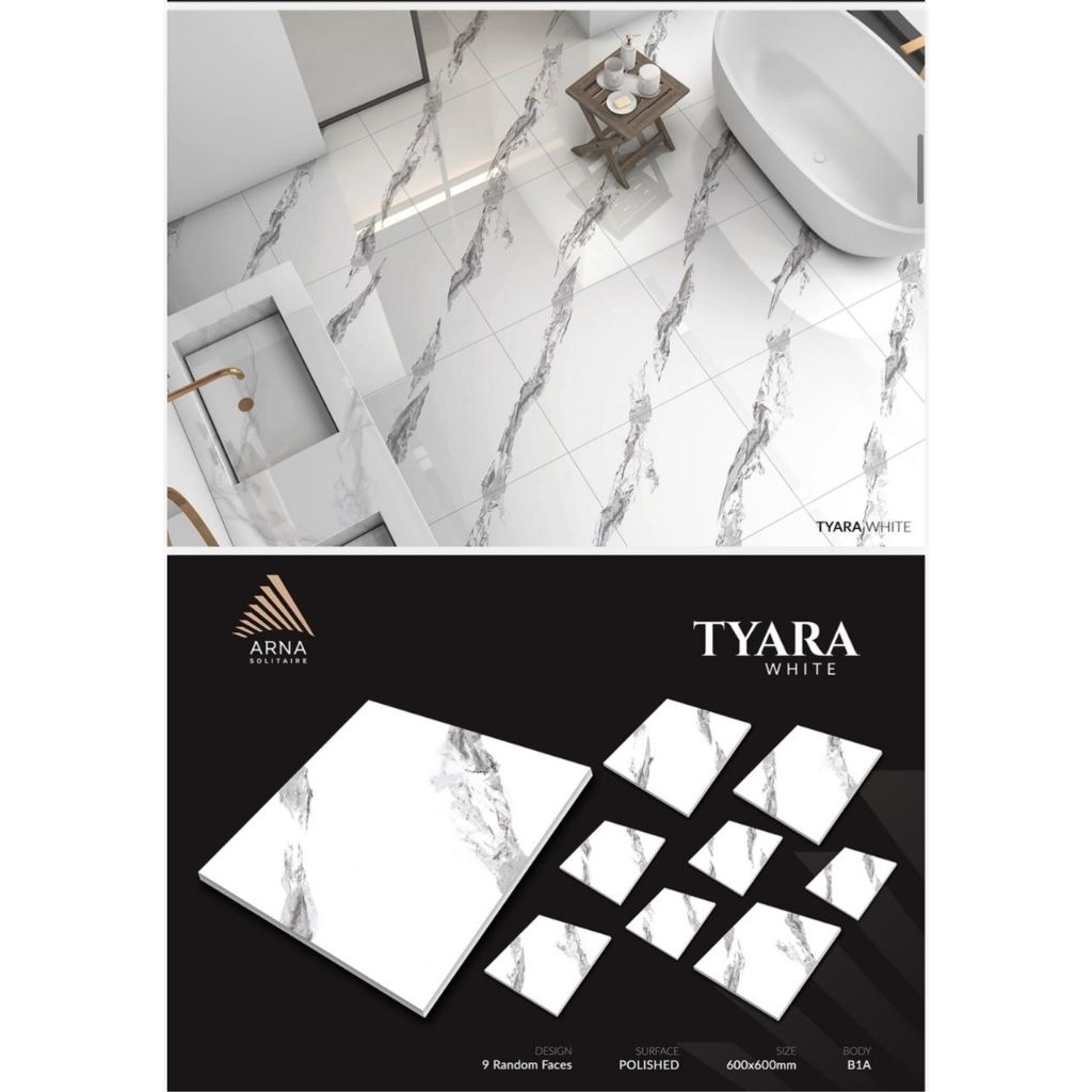granit 60*60 tyara white