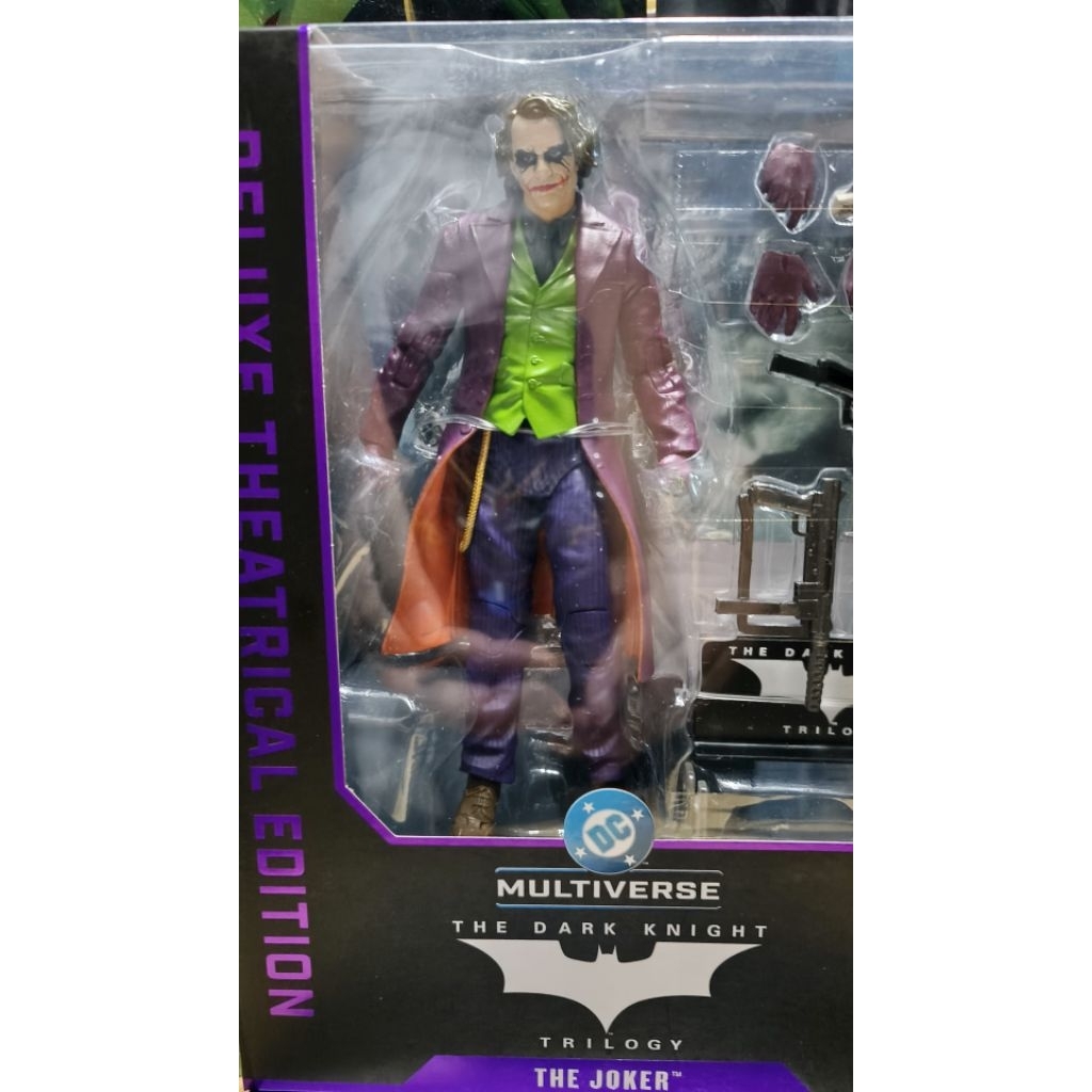 mcfarlane Deluxe theatrical edition the dark knight rises Joker