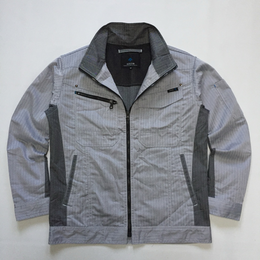 AZITO WORK WEAR KEMEJA KERJA KEMEJA KATUN