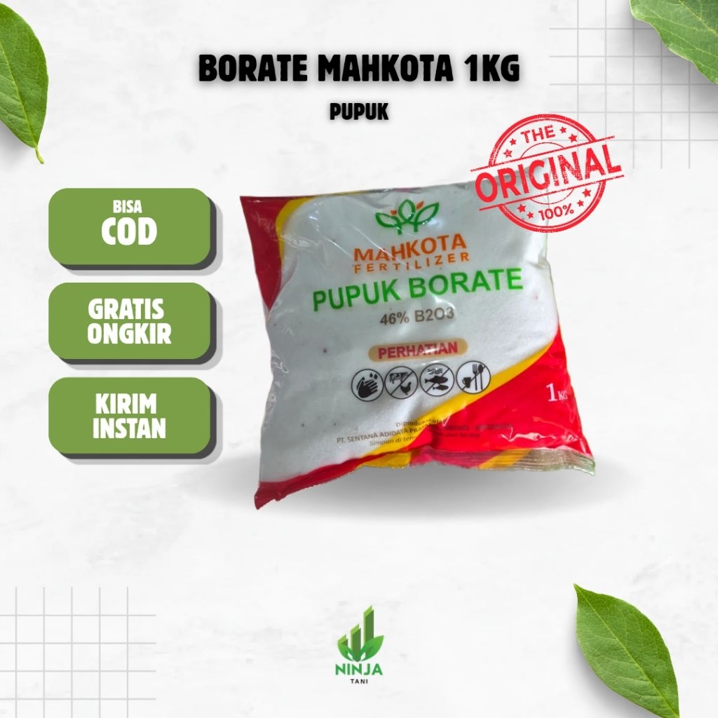 Pupuk Borate Mahkota 1Kg