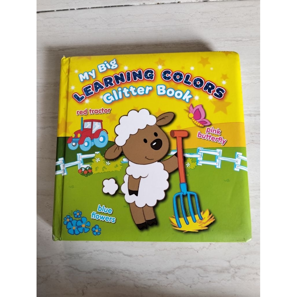 My Big Learning Colors Glitter Book