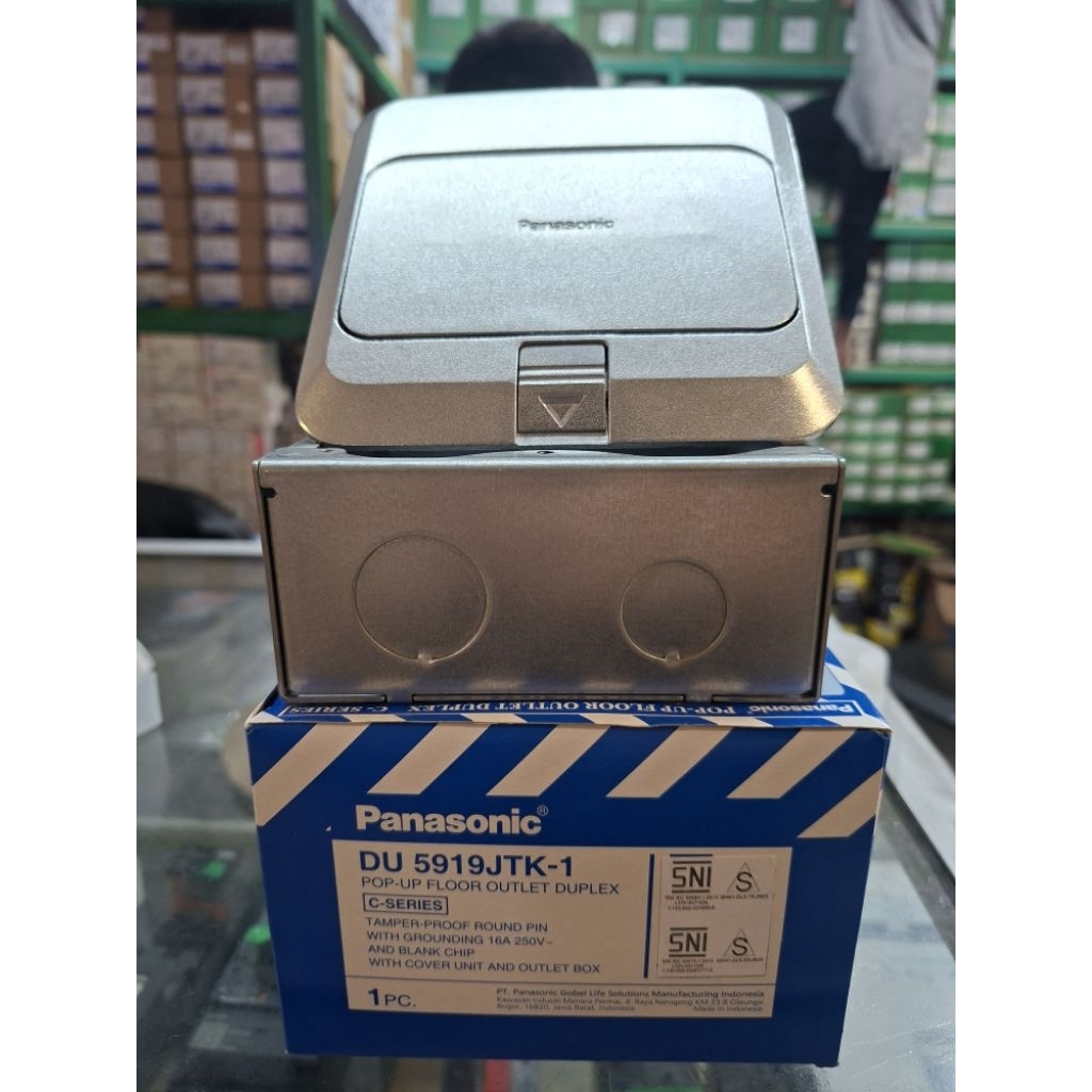 STOP KONTAK LANTAI POP-UP PANASONIC DU5919JTK1