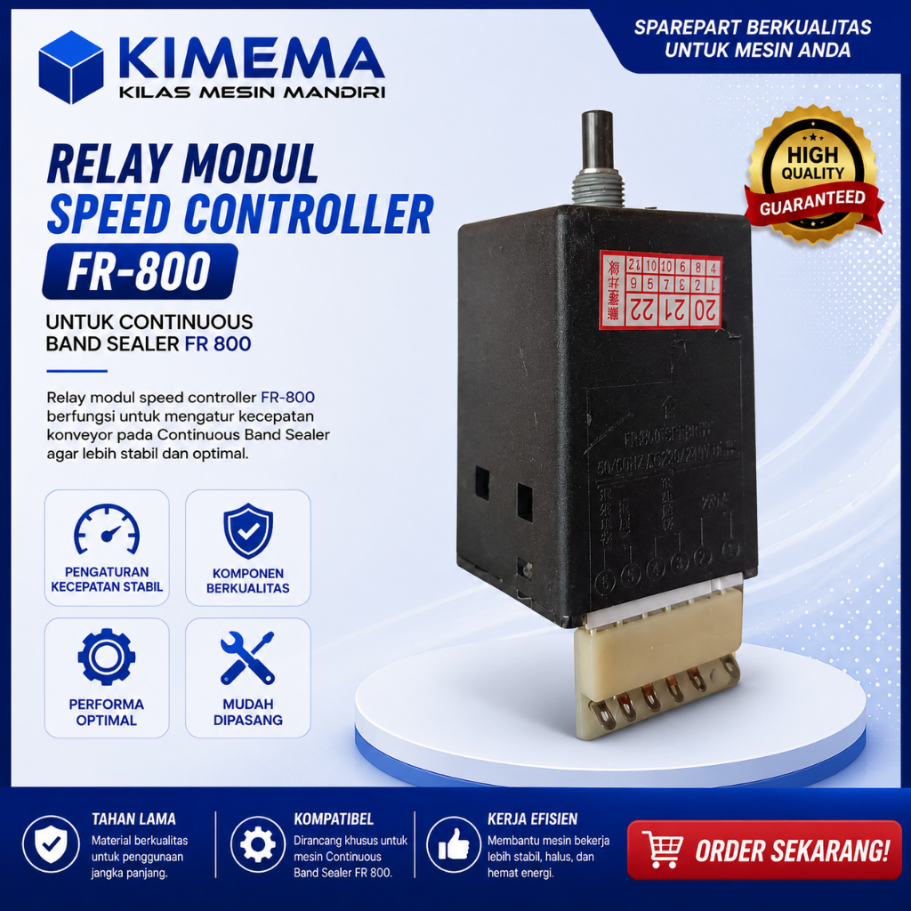 Relay Modul Speed Controller FR-800 Continuous Band Sealer FR 800