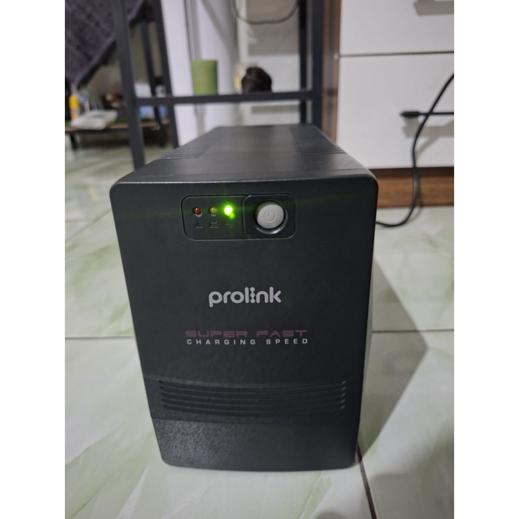 UPS Prolink 2000VA / 1200W – Kondisi Bekas, Baterai 100% Baru
