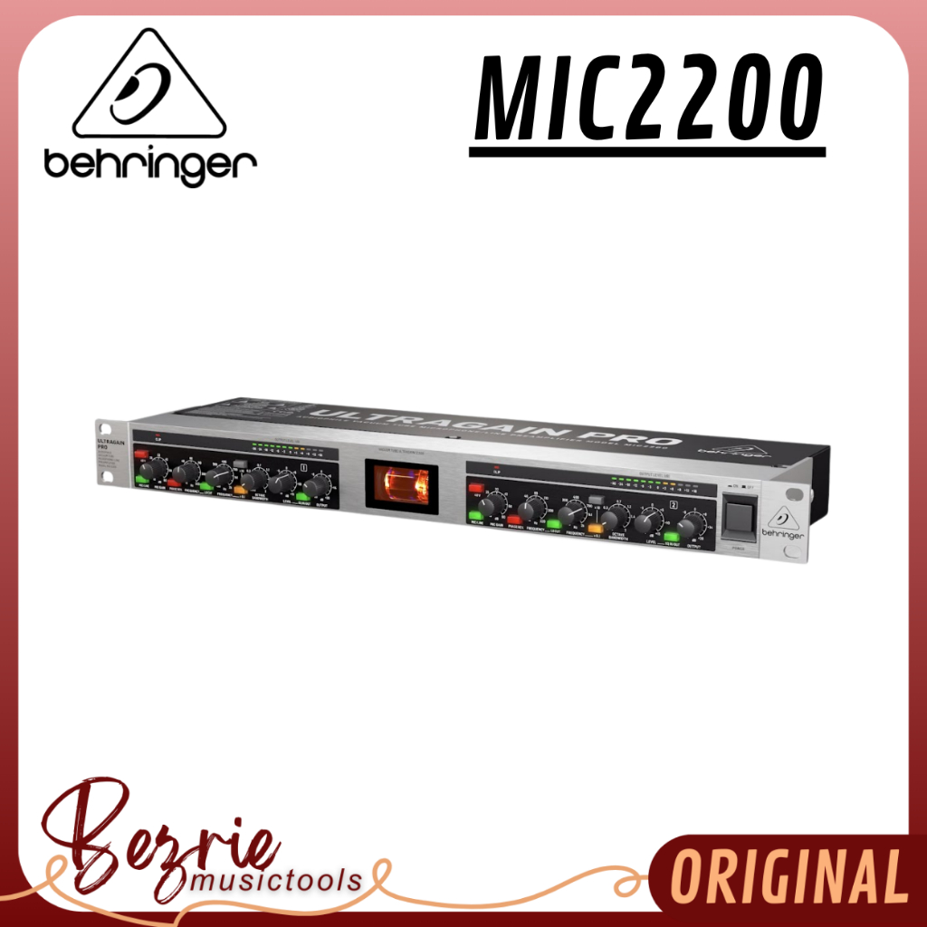 Behringer MIC2200 Audiophile Vacuum Tube Microphone/Line Preamplifier MIC-2200