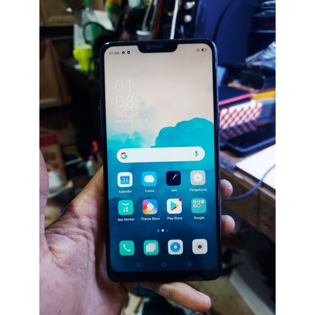 Unit Second Oppo F7 Ram6/128GB Resmi Original Normal Siap pakai