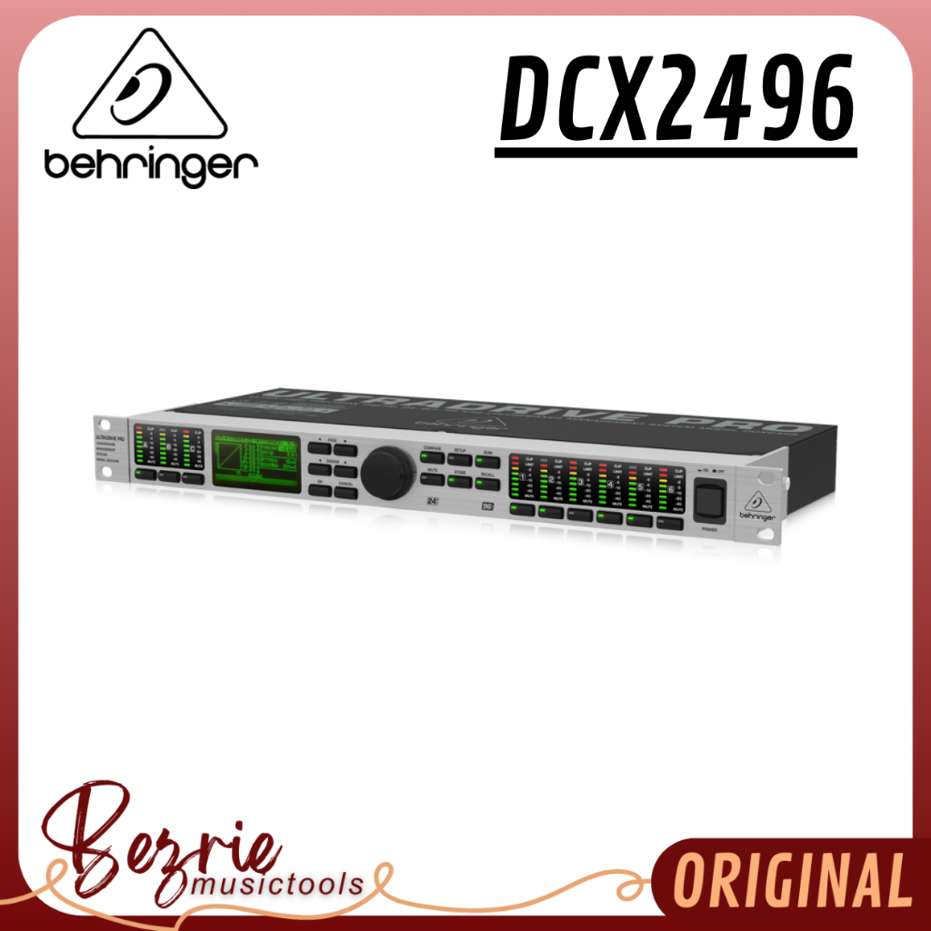 Behringer Ultra-Drive Pro DCX2496 Digital Speaker Management DLMS