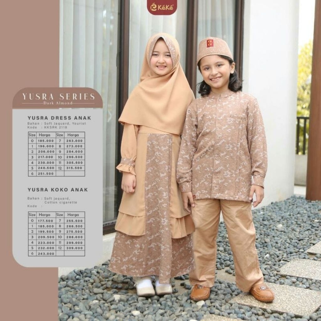 GA YUSRA KEKE GAMIS ANAK