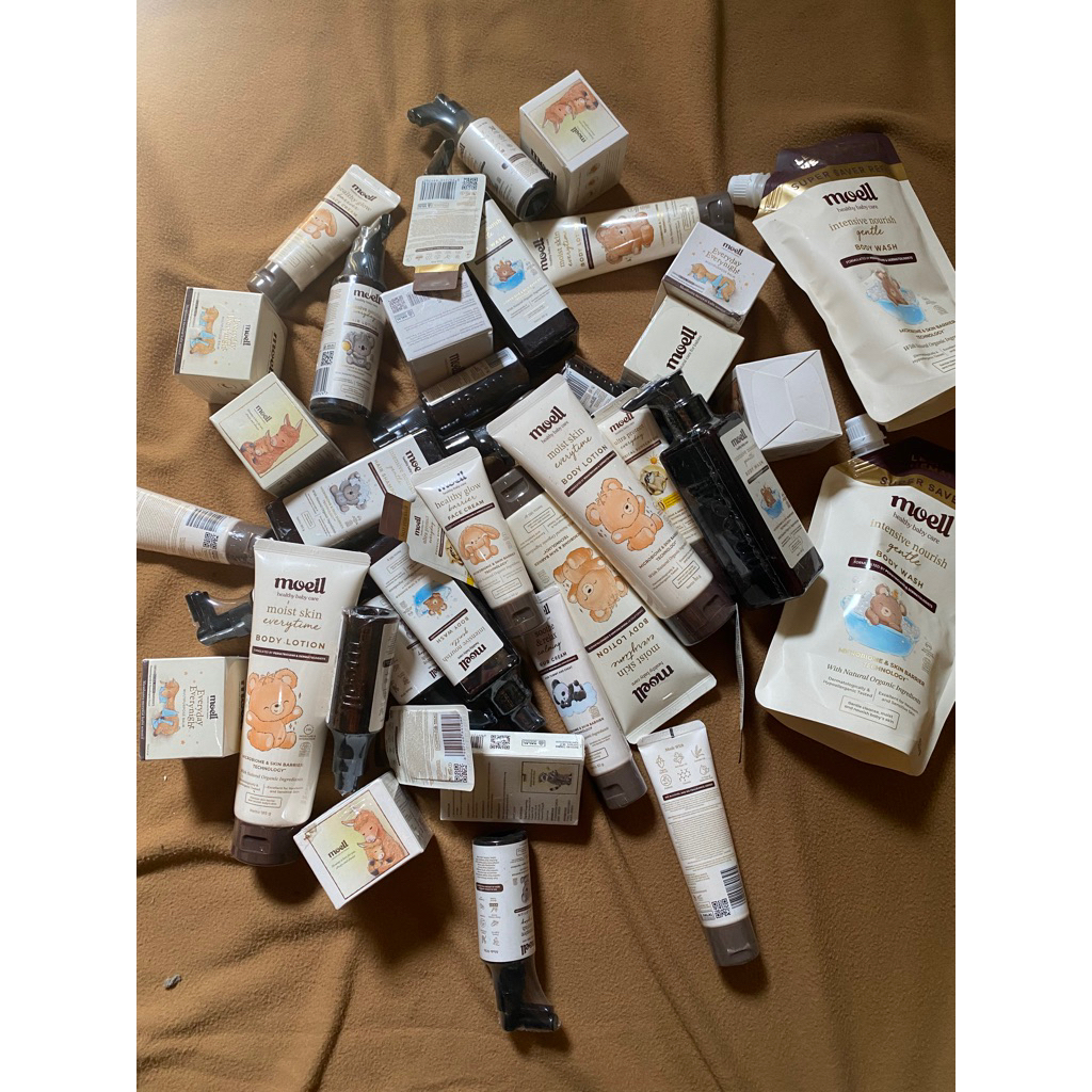 Face Cream Miell / Moell Body Lotion / Moell Hair Lotion / Moell Skincare baby