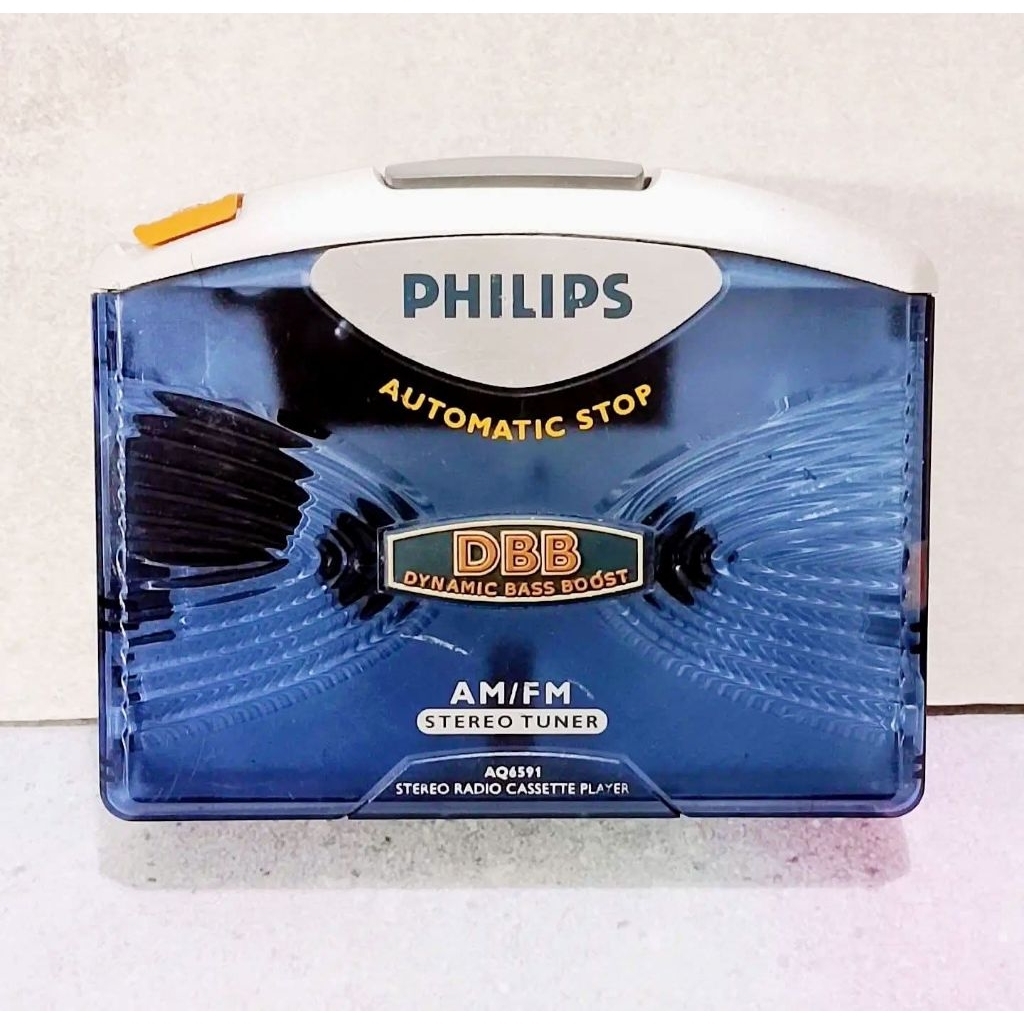 Walkman Stereo Radio Cassette Player Philips AQ6591