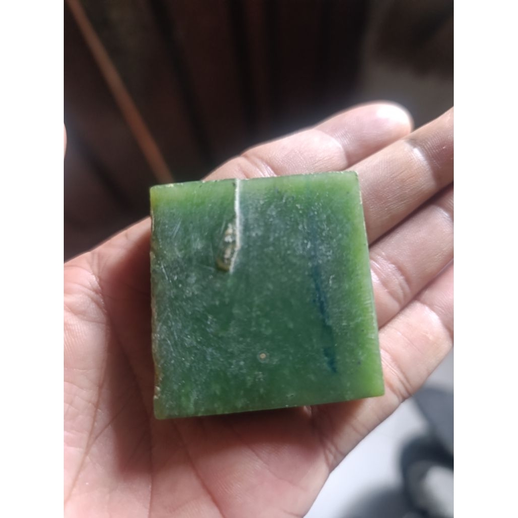 batu akik lumut Aceh kristal jumbo bahan
