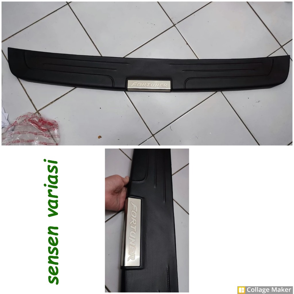 sillplate belakang fortuner 2004-2015 hitam