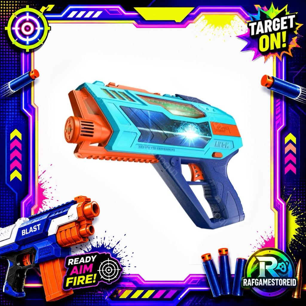 HYDRO STRIKE Mainan Anak Water Gel Blaster Nova Pro Tembakan Water Jelly Toys
