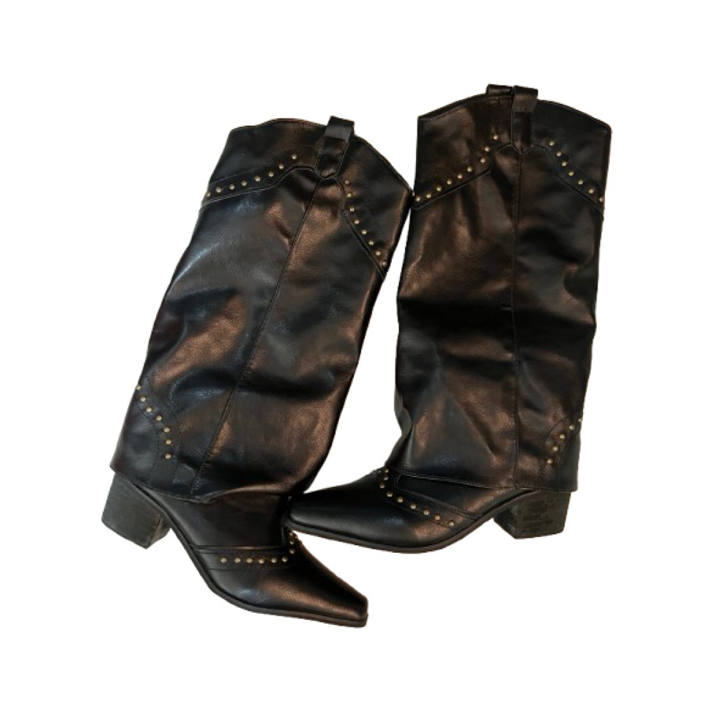 studded boots