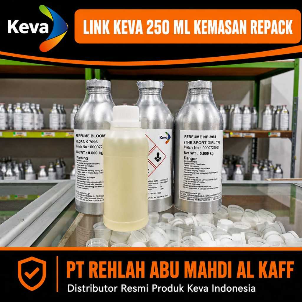 BIBIT Parfume - KEVA 250 ML | Bibit parfume berbagai aroma - LINK 1